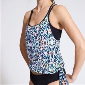 Athleta Sunflare Blousy Tankini Top